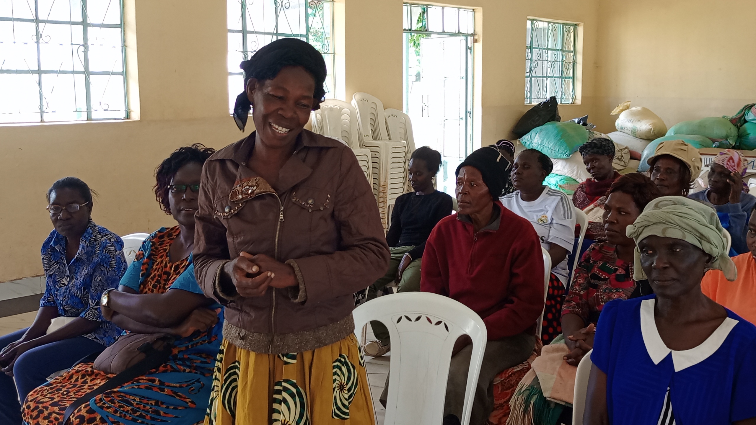 Group of empowered women smiling